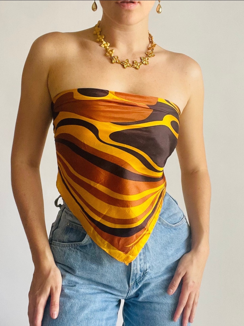 Vintage Silk Scarf